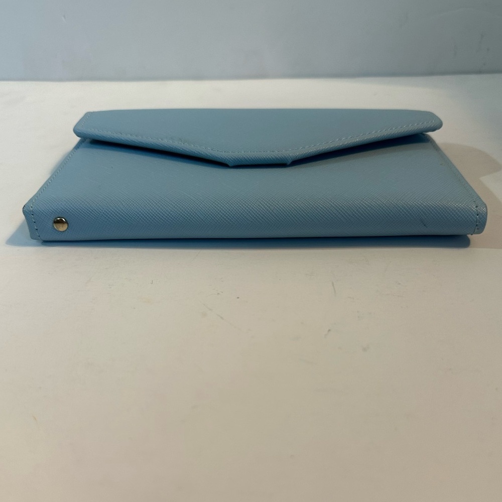 🌍🌍Travel Wallet - Blue Exterior, Yellow Interior - Picture 4 of 16